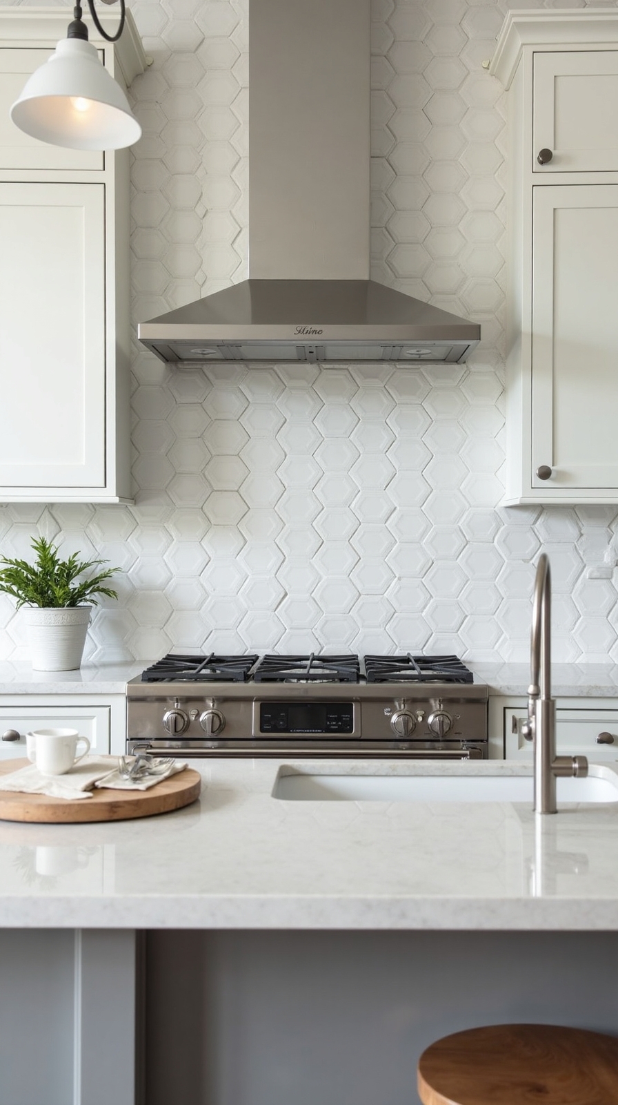 hexagonal kitchen tile patterns