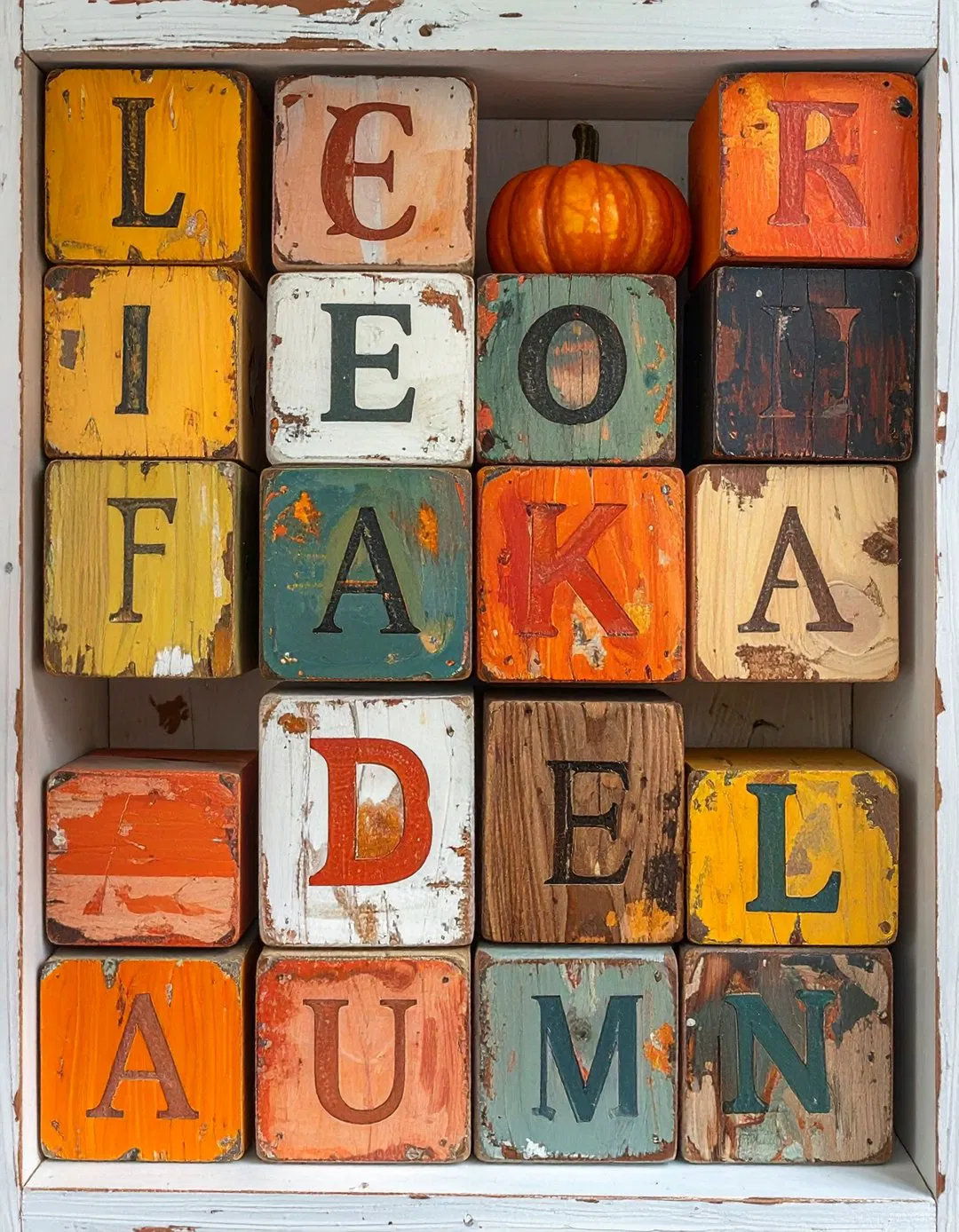 Wooden Block Word Signs
