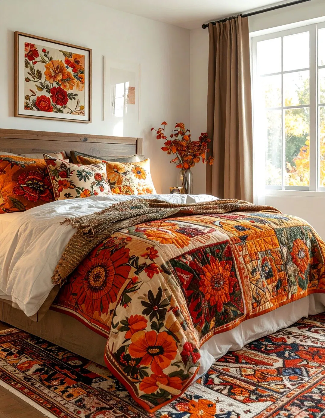 Block Print Textiles - 2025 Fall Decor Trends