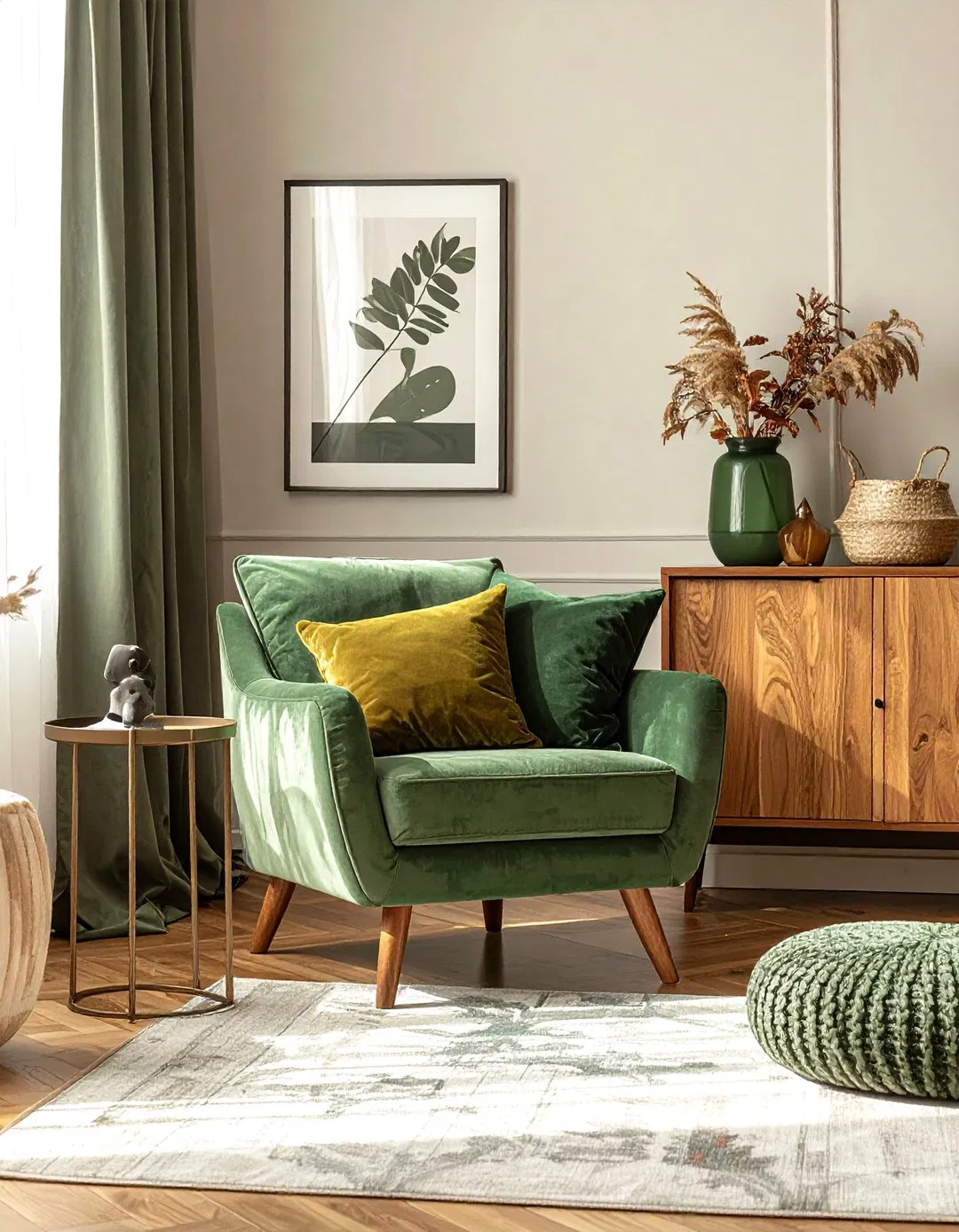 Shades of Green - 2025 Fall Decor Trends