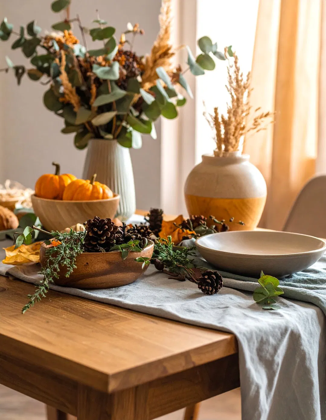 Natural Elements Indoors - 2025 Fall Decor Trends