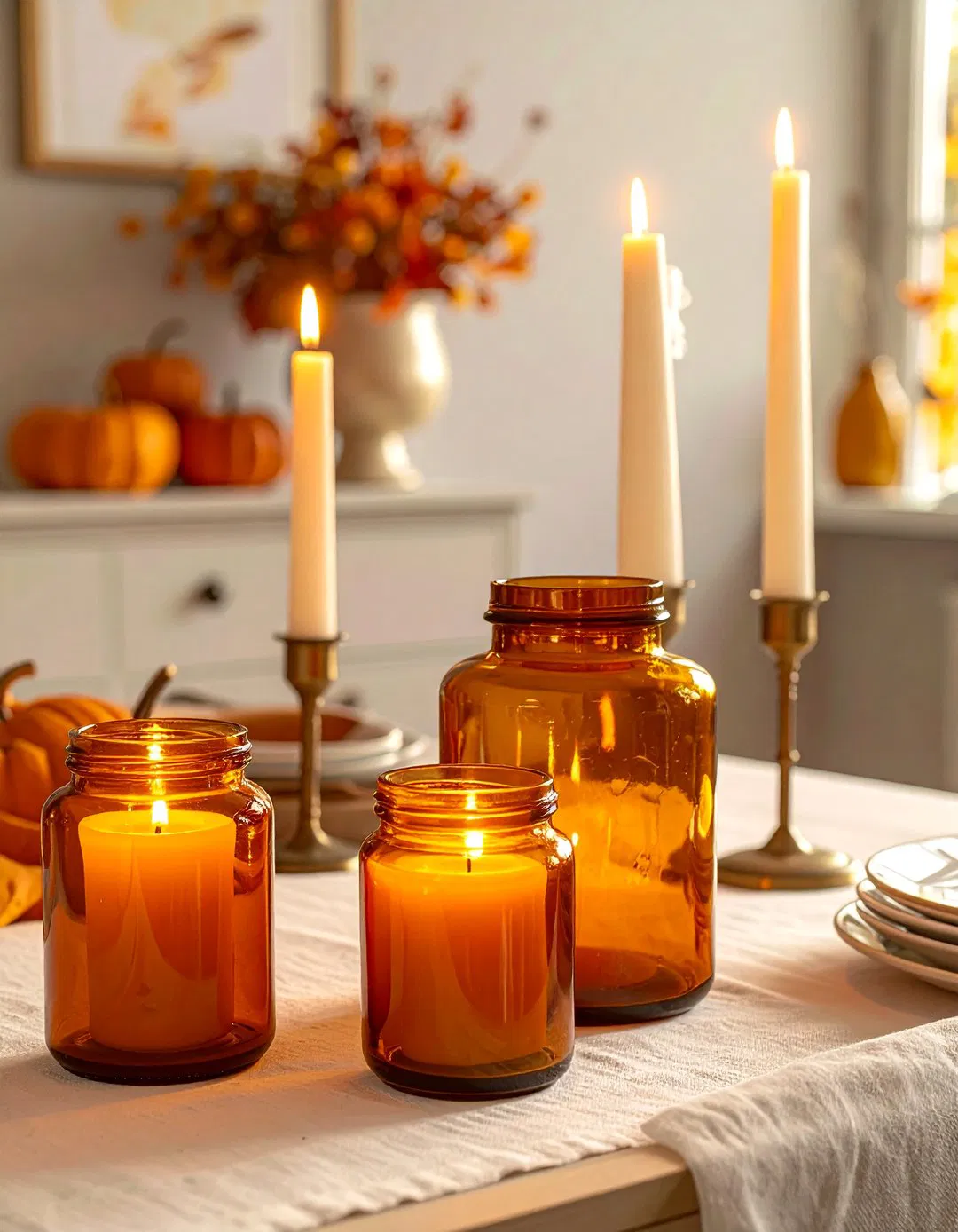 Ambient Candlelight - 2025 Fall Decor Trends