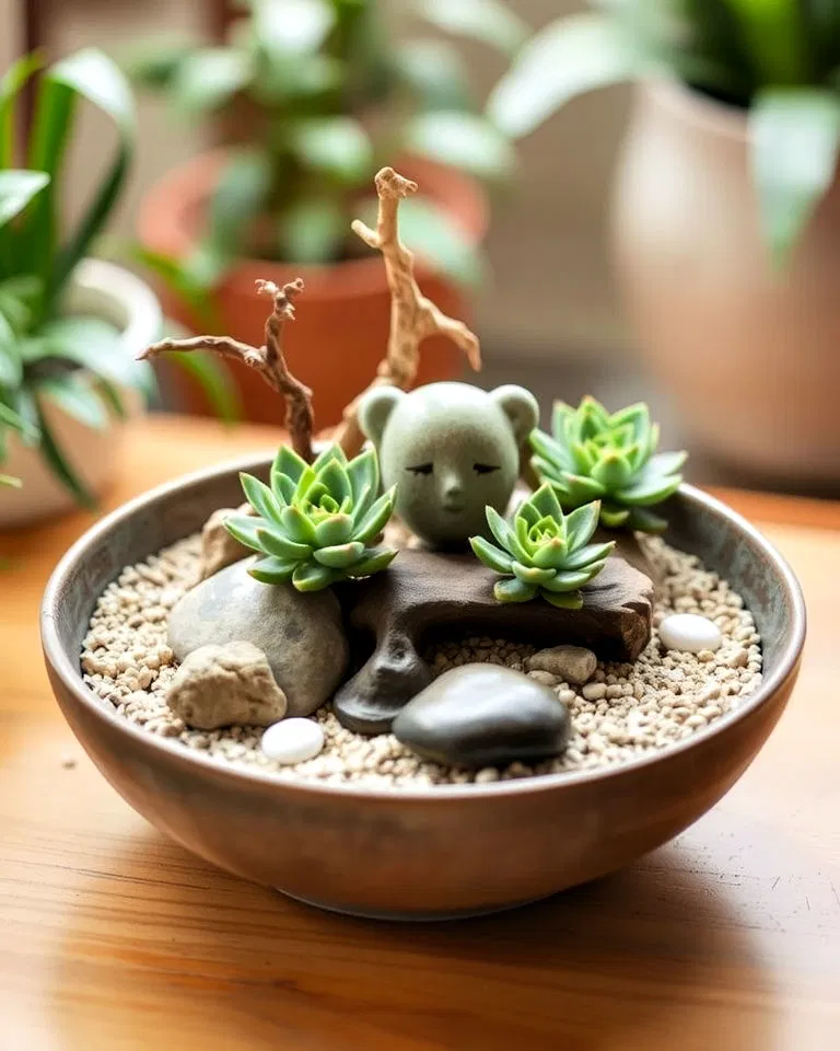 Zen succulent planter