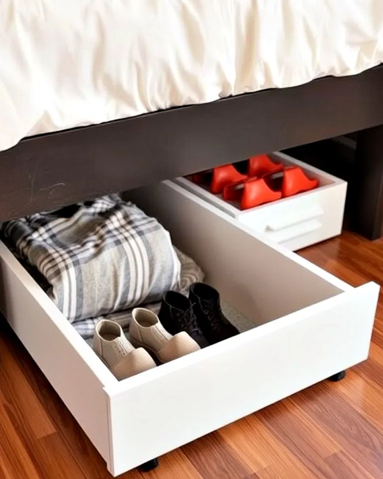 under bed storage drawers