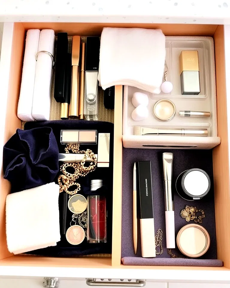 velvet liners and child safety drawer locks