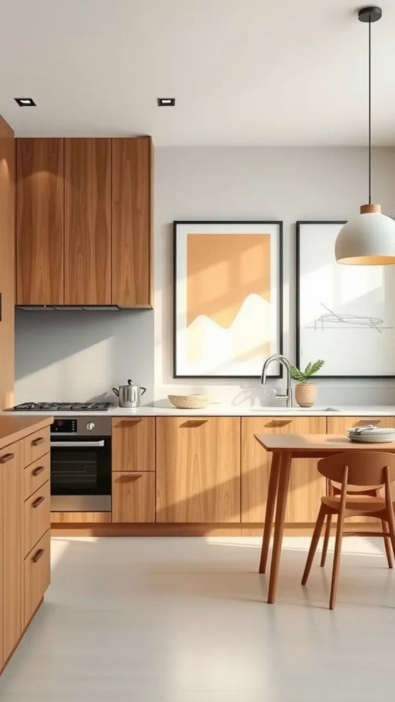 Minimalist mid-century modern prints