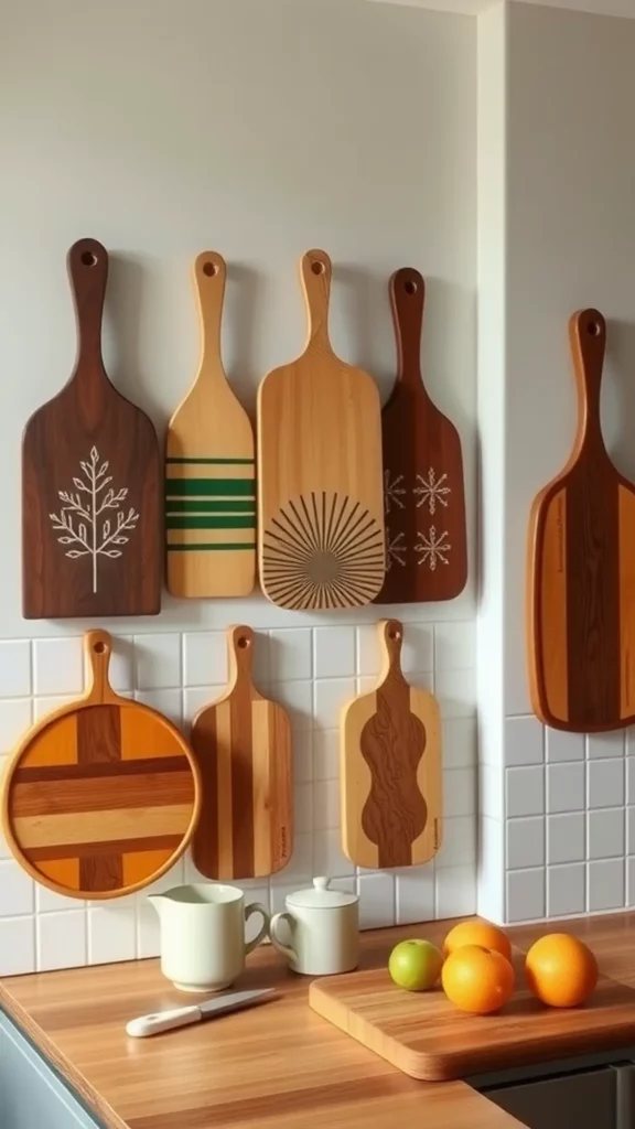 Artistic cutting boards