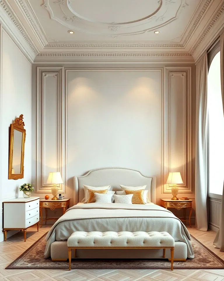 Venetian plaster walls with a soft sheen in Italian interiors