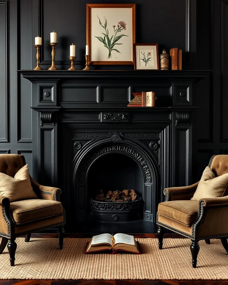 cast iron fireplace insert