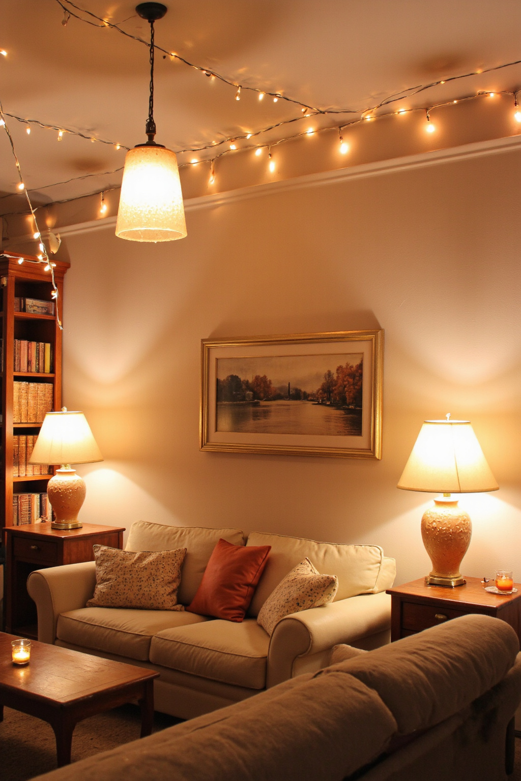 cozy lighting living room, cozy living room lighting, light tone living room, living room cozy lighting, warm lamps living room