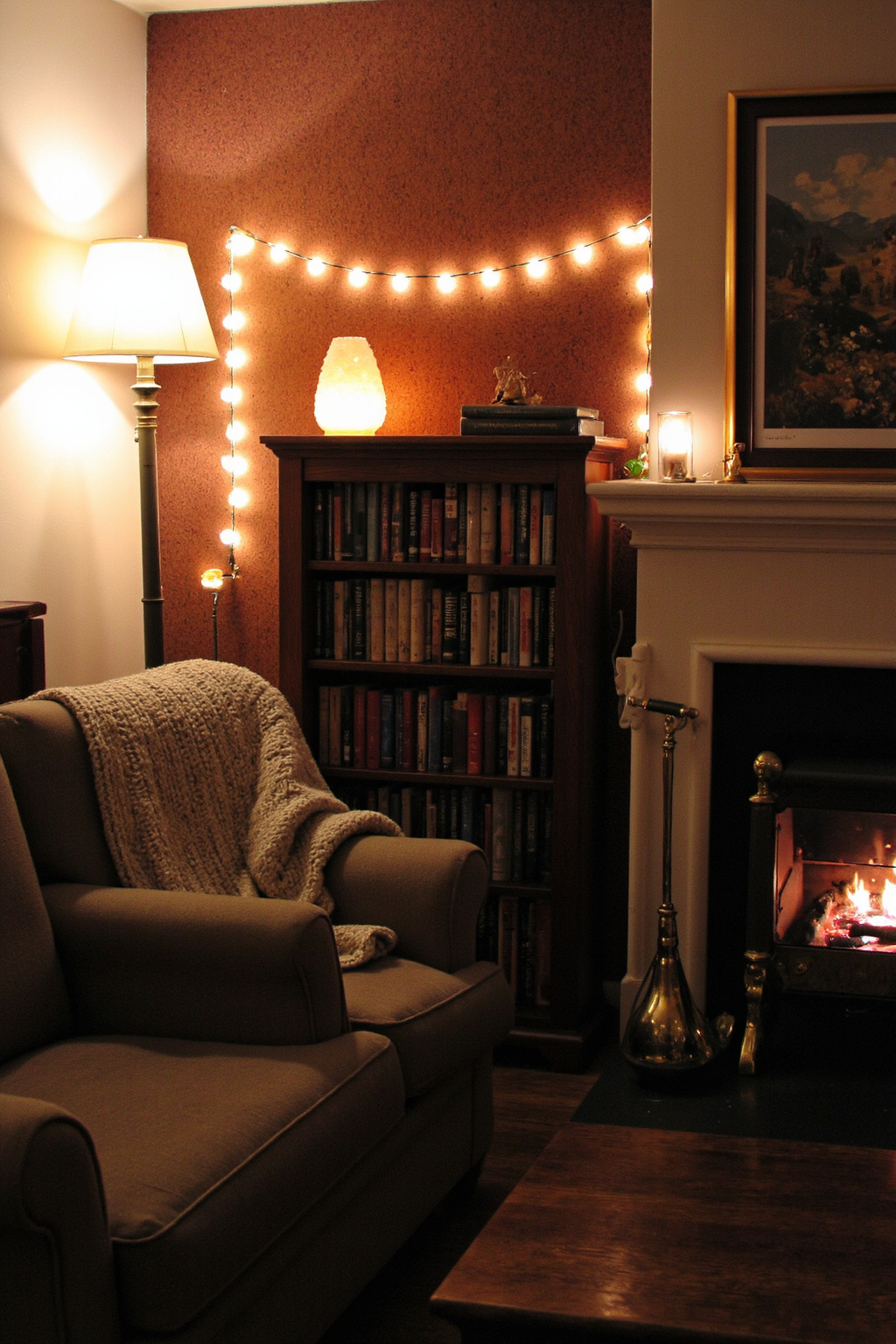 cozy lighting living room, layered lighting living room, ambiance lighting living room, light and cozy living room, cozy living room lighting ideas